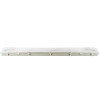 LLVT Series 4FT 100W Multi-Color Temperature Dimmable LED Fixture, Grey Finish