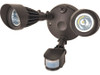 2-Head Security Lights with Sensor, 50W, 5000K