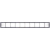 SCX Series Linear Light, 30W, Multi-CCT, 3FT, Dimmable, Black Finish