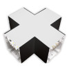 SCX Series X-Shaped Corner Fixture Module, 10W, Multi-Color Temperature, 1FT, Dimmable, Black Finish image 2