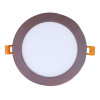 LED Downlights, Smooth Trim, 6” Round, Multi CCT, Oil-Rubbed Bronze