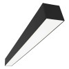SCX Series LED Superior Architectural Light, 60W, 6FT, Multi-Color Temperature (3000K/3500K/4000K/5000K), Dimmable, Black