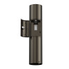 G4 Bronze Bollard Shaft With GFCI Outlet Compartment, 30-Inch