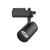 Builder Series Track Head with External Driver, Power and CCT Adjustable, 5W/10W/15W, 30K/35K/40K, Black