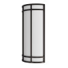 18-Inch Outdoor/Indoor LED Decorative Wall Sconce, 120-277V, 15W/20W/25W, 80lm/w, 30K/40K/50K, Oil-Rubbed Bronze