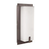 Modern Indoor Wall Sconce, Power and CCT Adjustable, 9W/12W/15W, 80lm/w, 30K/40K/50K, Brushed Nickel
