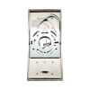 Modern Indoor Wall Sconce, Power and CCT Adjustable, 9W/12W/15W, 80lm/w, 30K/40K/50K, Brushed Nickel