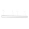 50W/60W/70W Builder Series Power and CCT Adjustable Linear Light, Silver