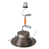 Signature Deep Baffle Retrofit Metal LED Recessed Trim, 5CCT, Oil-Rubbed Bronze, 14W
