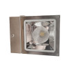 2x9W Up-Down Selectable Cube Wall Light, Power and CCT Adjustable, 4.87" (L) x 4.87" (H) x 4.87" (W), Brushed Nickel