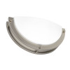 12IN 12W Double-Ring Half-Moon Sconce, 5CCT