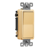 4-Way Decorator Switch, Residential Grade, Gold