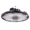 Selectable UFO High Bay Light, 140W/190W/240W, 120-277V, 3500K/4000K/5000K, Black, Hook Mount