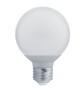 G25 Globe Lamp, 230 Degree Beam, 6W, 450lm, Dimmable, 4000K, 80+CRI, 120VAC, E26