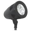 Flag-Pole Narrow-Beam Flood Light, 84W, 3000K/5000K, Dark Bronze