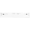 2Ft. Power and CCT Adjustable Linear Corner Stairwell Light, Power and CCT Adjustable with Bi-Level Sensor and Emergency Backup