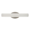 Oval-Back 360° Modern Vanity, Multi Color Temperature, 18" Wide, Brushed Nickel