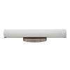 Oval-Back 360° Modern Vanity, Multi Color Temperature, 18" Wide, Brushed Nickel