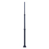 Decorative Pole D1 Series, 3Pc, 144In, 2.36In Tenon