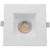 4" Square Deep Regressed Downlight Fixture, CCT Selectable, 12W, 90CRI