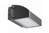 Cut-Off LED Wall Pack, 28 Watts, 3900 Lumens, 4000K, Bronze Finish, Emergency Backup