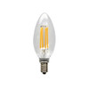 4 Watt LED Filament B10 Dimmable, E12 Lamp