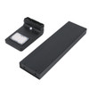 Solar LED Square Bollard Light, 5W, 5000K, Black