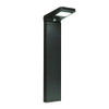 Solar LED Square Bollard Light, 5W, 5000K, Black