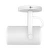 Small Canopy Mount, Selectable Lumens, 120V Dimmable, White, Black