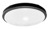 Flush Mount Ceiling Light, 15", 22W, Selectable CCT, Brushed Nickel