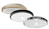 Flush Mount Ceiling Light, 15", 22W, Selectable CCT, Brushed Nickel
