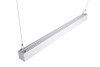 LED Linear Up and Down Light, 2ft, 25W, 3000K/4000K/5000K, Black Finish