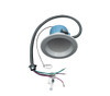 LED Commercial Downlight, 13W, 4", Power & CCT Selectable, Round Smooth Trim