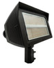 LED Flood Light, Power and CCT Select, 200/240/290W, 3000K/4000K/5000K, Slip Fitter Pre-installed, Yoke Mount, 277-480V