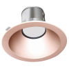 8" LED Commercial Square & Wall Wash Recessed Light, Multi Color Temperature (Selectable), Dimmable, White/Rose Gold Finish