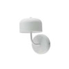 5" Pan Design Wall Sconce, 5CCT, 10W, 700LM, 27K/30K/35K/40K/50K, White or Black Finish