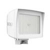 Maximum-Feature Round-Back Flood Light, 150W, Selectable CCT, White