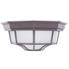 LED Residential Lantern, Multi CCT, Die-cast Aluminum Back Plate, Frosted Glass Lens, Pre-Wired Photocell