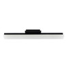 SPEC Series Wide PMMA Lens Vanity Light, 36", 5CCT, 36W, 2520LM, 27K/30K/35K/40K/50K, Black and Brushed Nickel Finish