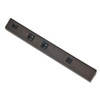 24-Inch Angled Power Strip, 3-Receptacle, 2 USB, 20A