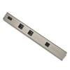 Angled 3-Receptacle Power Strip, 30 Inch, 2 USB Ports, 20A