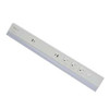36" Angled Power Strip with Undercabinet Light and Power Receptacle