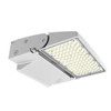 Modern Adjustable Wall Pack, Down or Up Lighting, Photocell, 90W/105W/120W, 30K/40K/50K, Silver