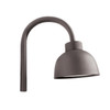 12" Dome Light, Flat Lens, 120-277V, Dual Dimming, 24W/32W/40W, Top-Of-Pole Mount Bell Arm, MCTP