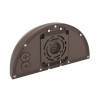 Half-Moon Wall Pack, Power & CCT Adjustable, 24W/32W/40W, 135LM/W, 30K/40K/50K