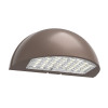 Half-Moon Wall Pack, Power & CCT Adjustable, 48W/64W/80W, 135LM/W, 30K/40K/50K