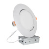 LED Adjustable Ultra Slim Recessed Light, Adjustable, Multi-Color Temperature