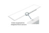 1X4 Flat Panel, Controls Ready 3.5mm Receptacle, Lumen Selectable, CCT Selectable, UNV 120-277V 0-10V Dimmable