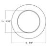 Surface Mount Downlight, 4in, 10W, 850 Lumens, Selectable 2700-5000K Color, 120V, Triac Dim