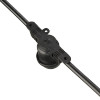 Linear Lighting LS-M, Non-Suspended E26, 100ft, Black, 24" Spacing